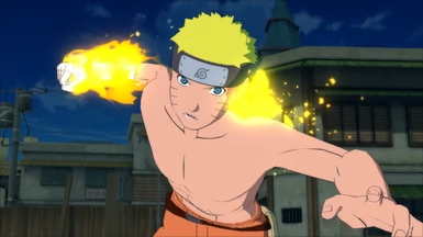 Shirtless Naruto