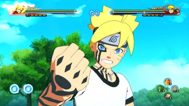 NARUTO SHIPPUDEN ULTIMATE NINJA 5 MOD BORUTO BETA 1.0 PS2