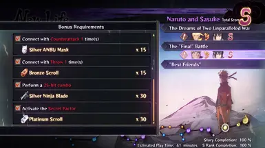 Completed Save Game at Naruto Shippuden: Ultimate Ninja Storm 4 Nexus - Mods and Community
