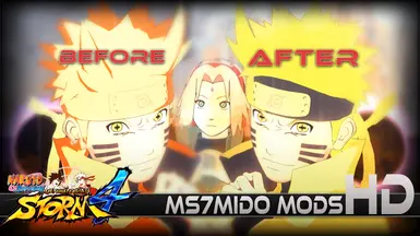 SHR - Naruto (Hokage Cloak) Mod Skin Naruto Shippuden Ultimate Ninja Storm 4  