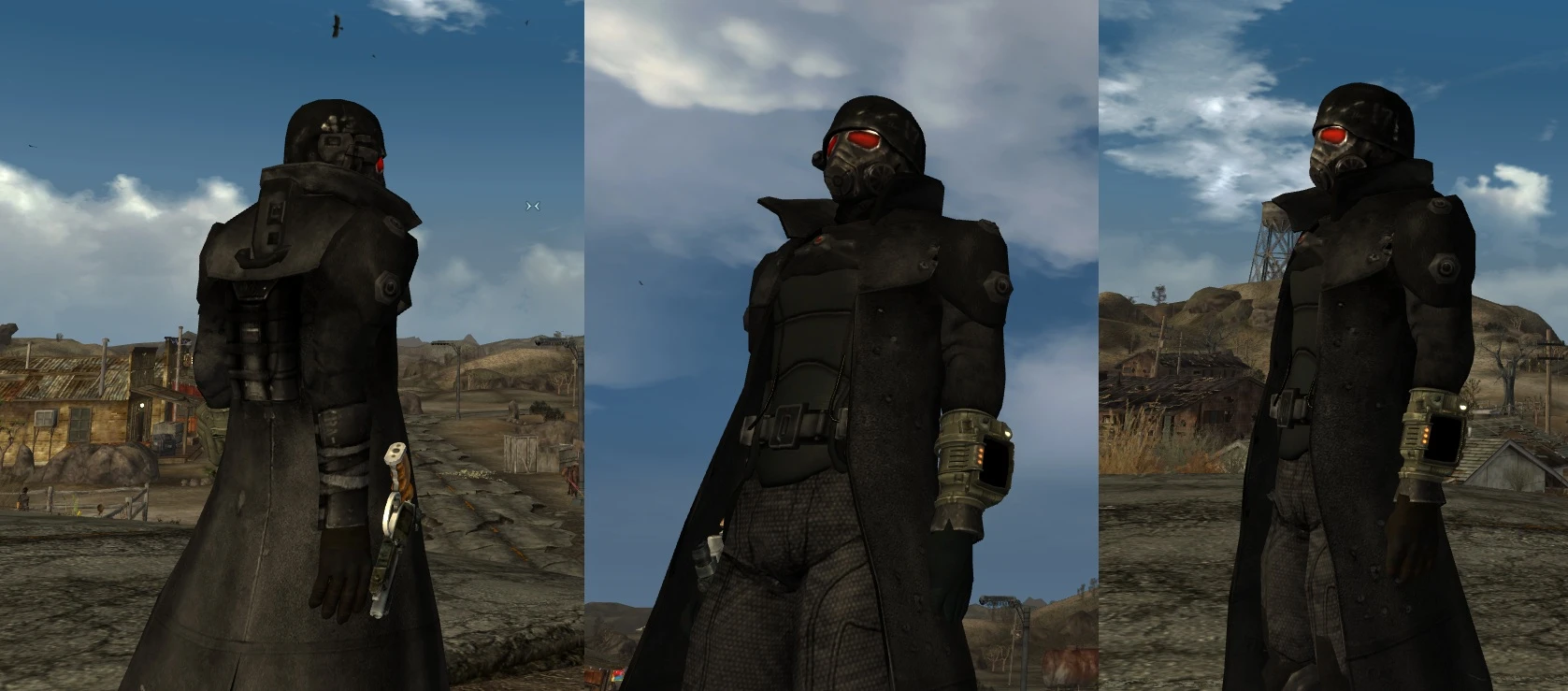Fallout new vegas black mercenary armor