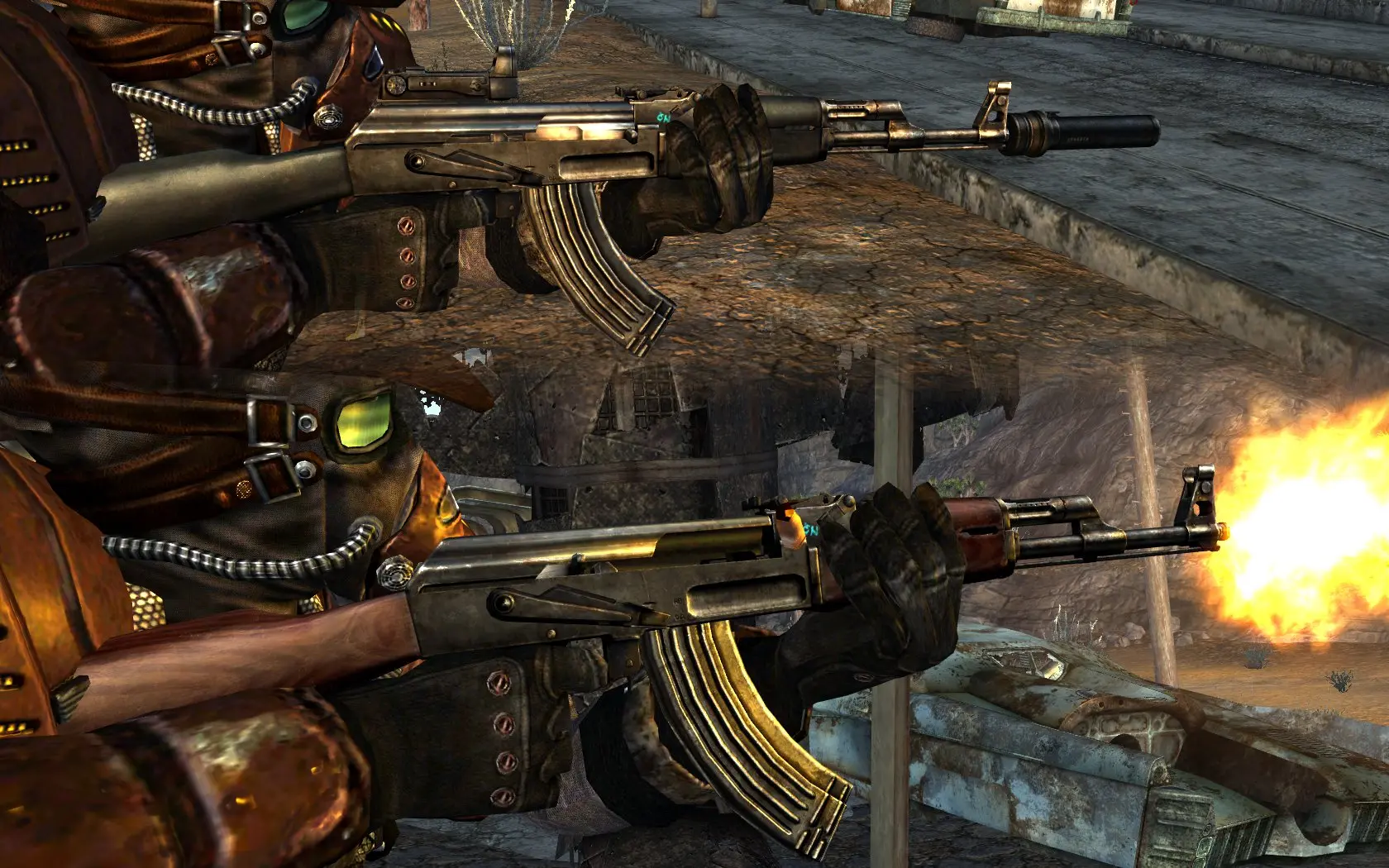 Fallout new vegas weapons fallout 4 фото 53