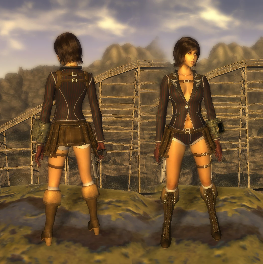 Fallout new vegas type 4 alternative outfits фото 25