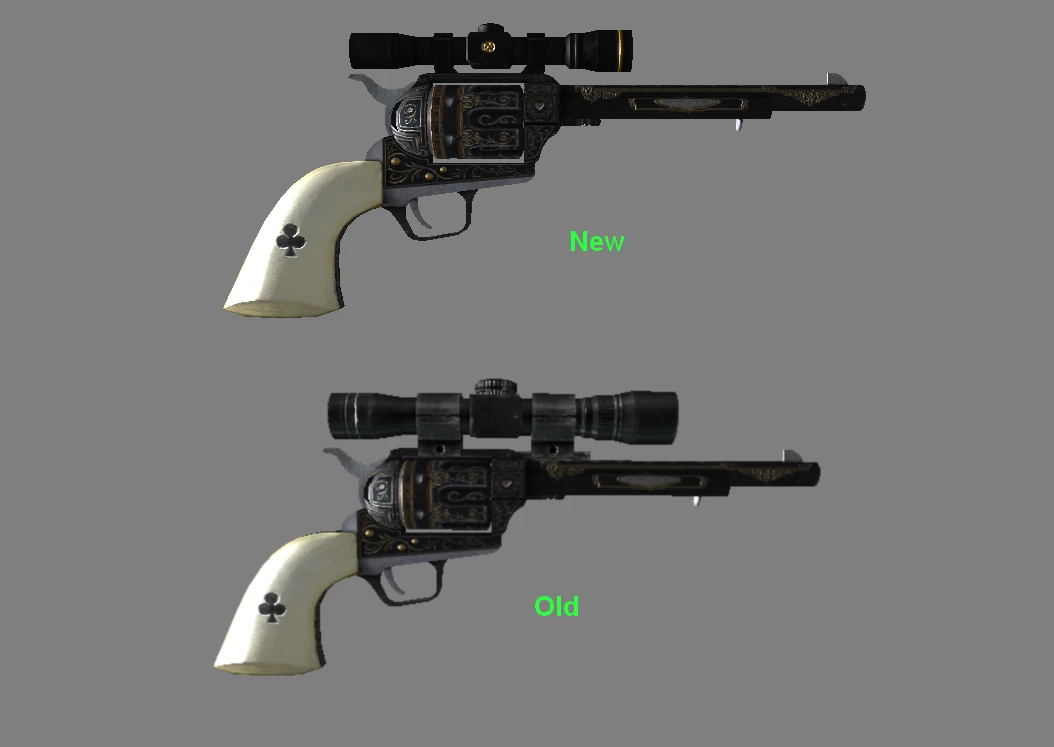 weapons in fallout new vegas