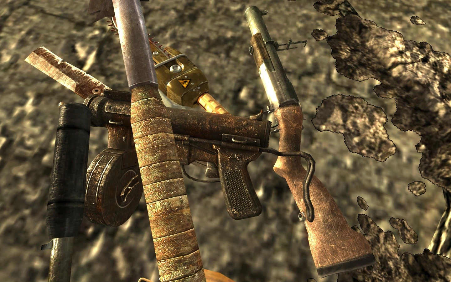 Fallout 4 new vegas weapons фото 98