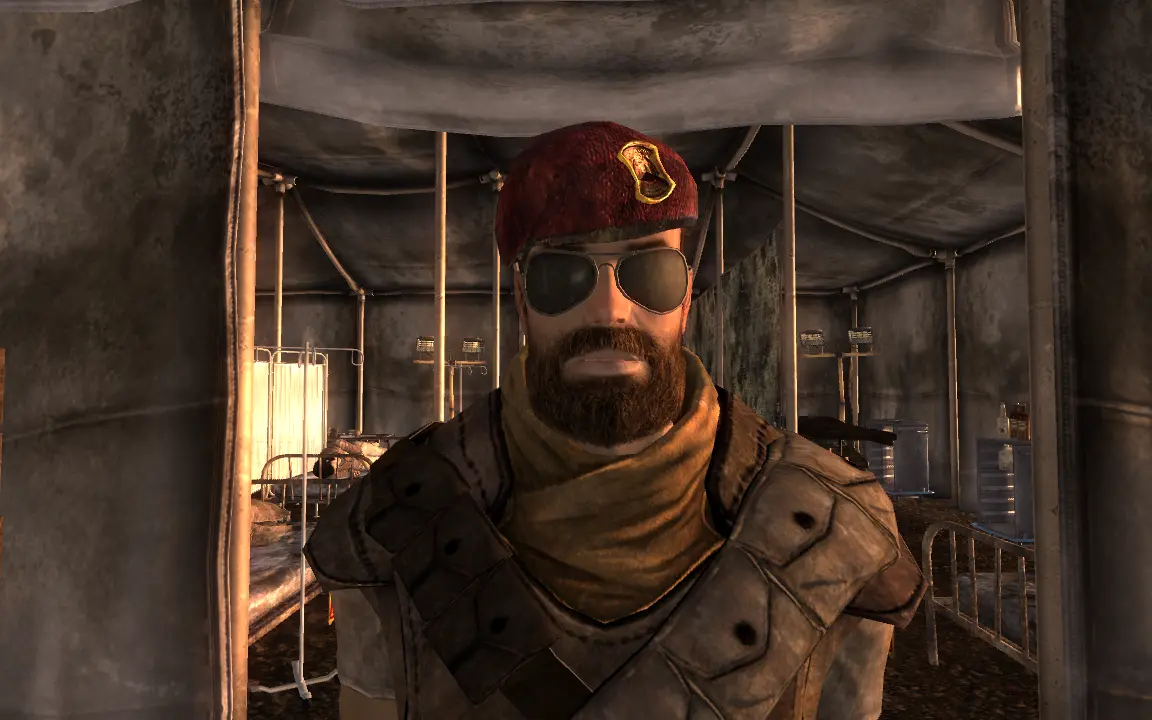 A Bearded Boone at Fallout New Vegas - mods and community