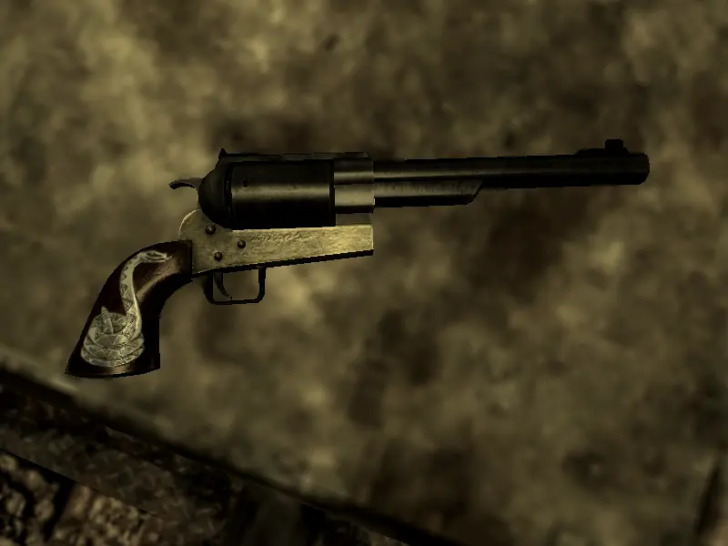 The Man With No Name Revolver - Ranger Sequoia Retexture at Fallout New ...