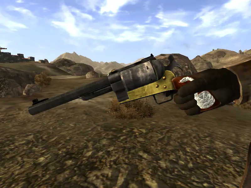 The Man With No Name Revolver - Ranger Sequoia Retexture at Fallout New ...