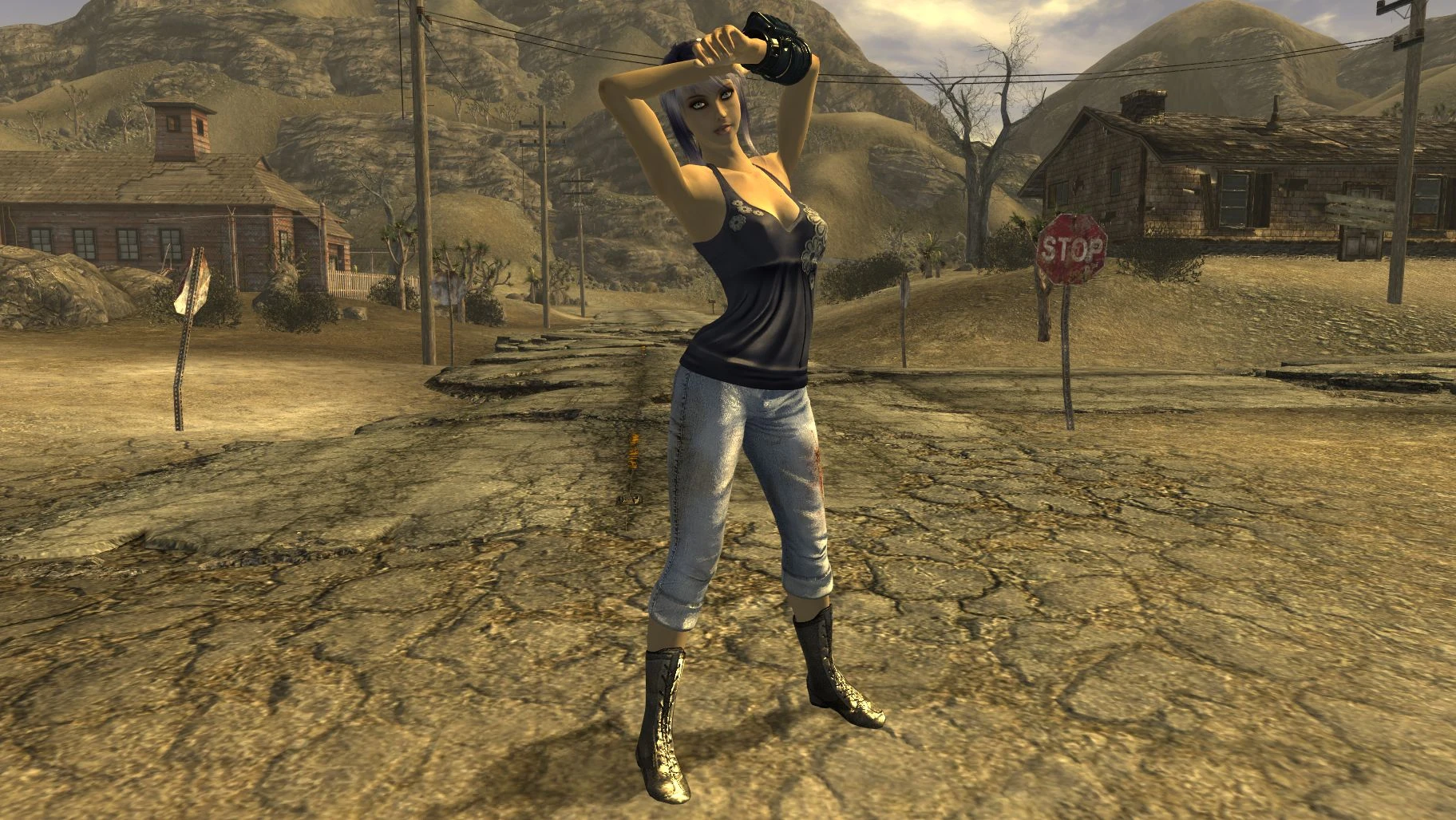 Fallout new vegas type 4 alternative outfits фото 17