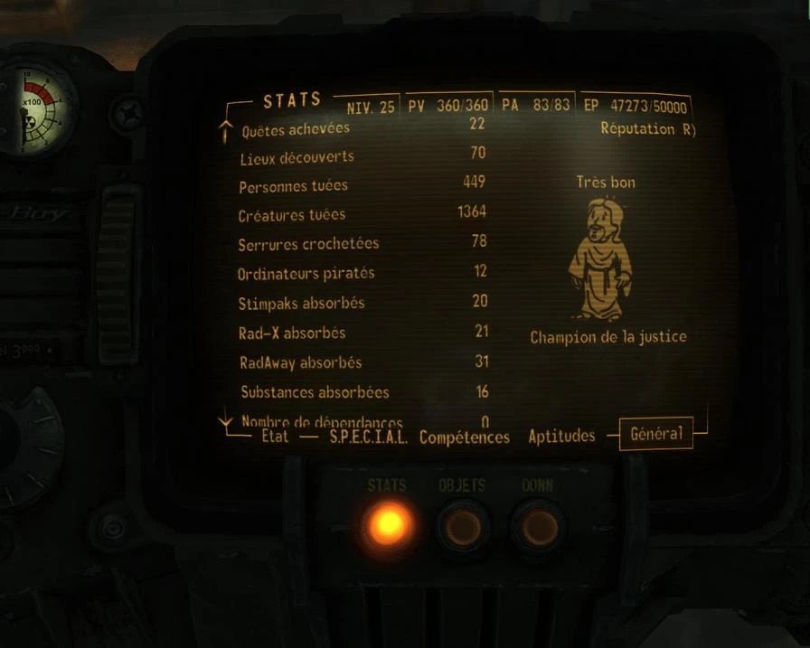 fallout new vegas what does karma do