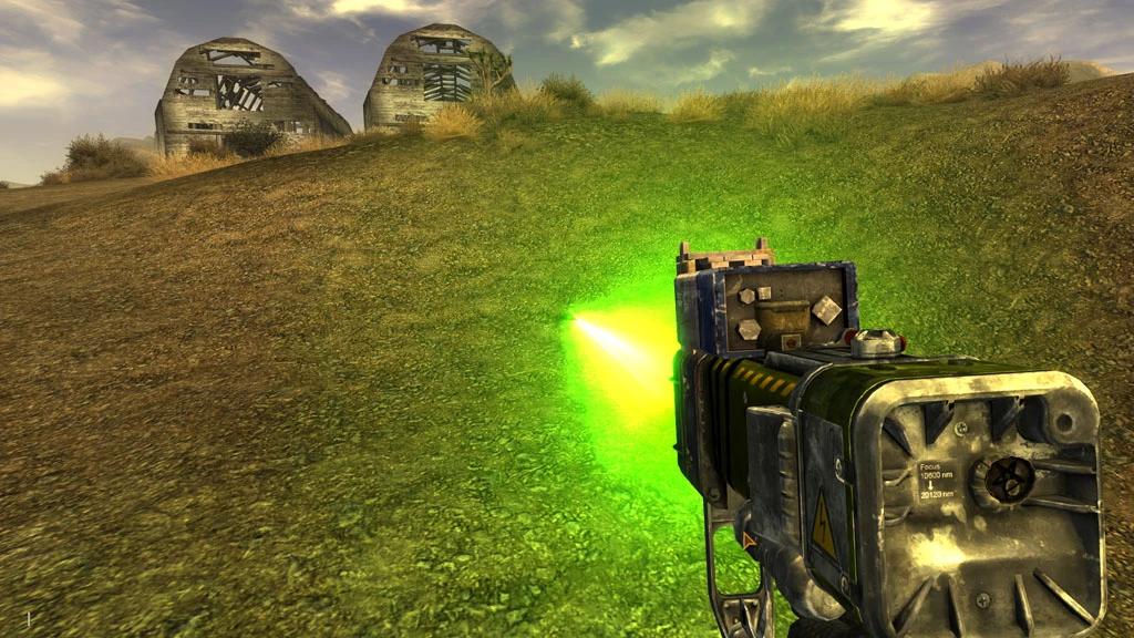 new vegas missing laser pistol