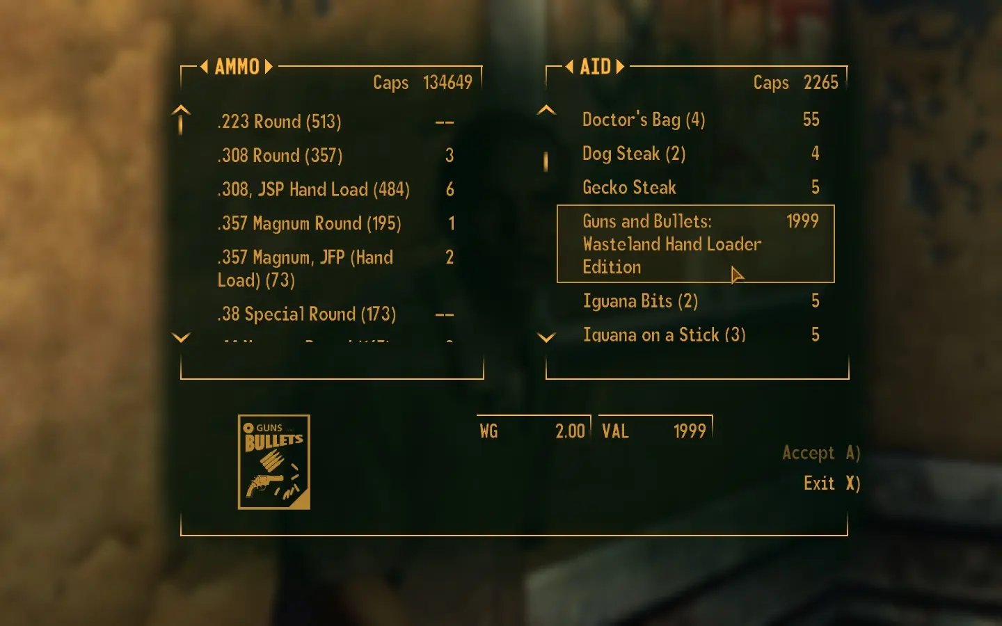 Reloading Bench Improved at Fallout New Vegas - mods and community