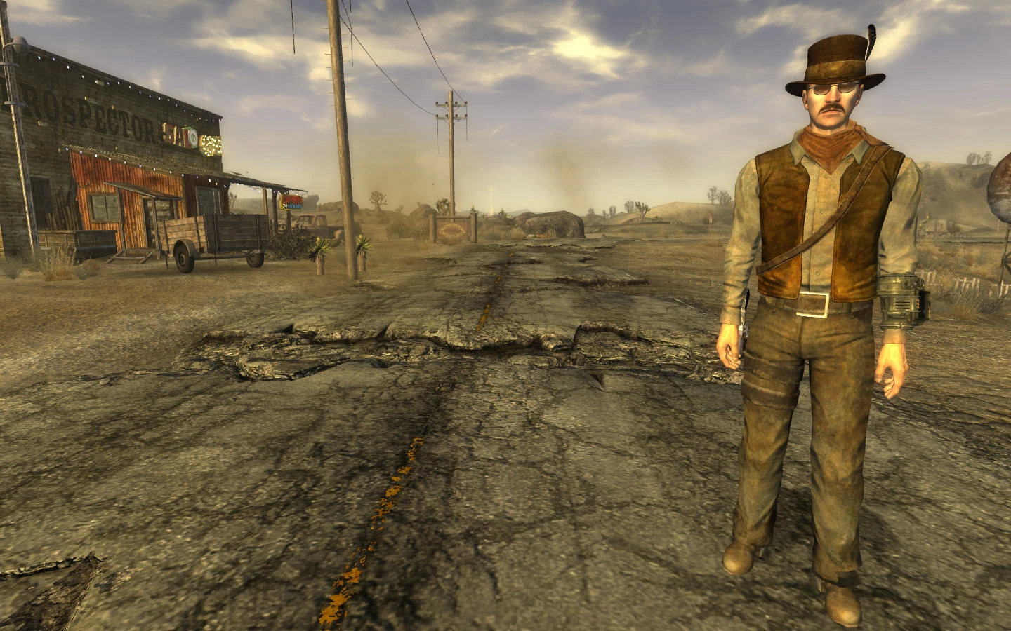 Fallout New Vegas Cowboy Outfit All in one Photos.