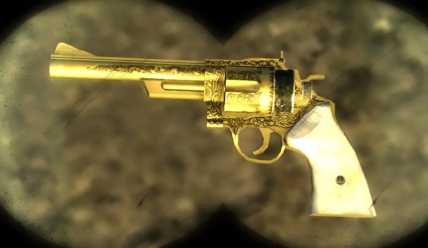 Gold Mysterious Magnum At Fallout New Vegas Mods And Community