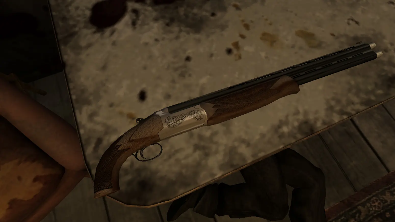 Fallout 4 double barrel shotgun replacer фото 67