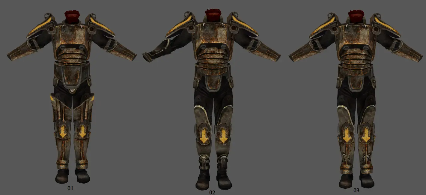 Tribal Raider Power Armors at Fallout New Vegas - mods and community