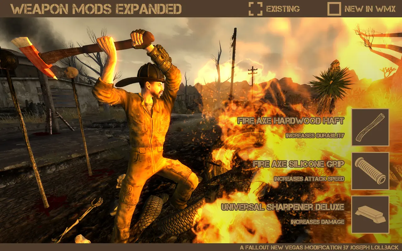 Weapon Mods Expanded - WMX PT-BR at Fallout New Vegas - mods and