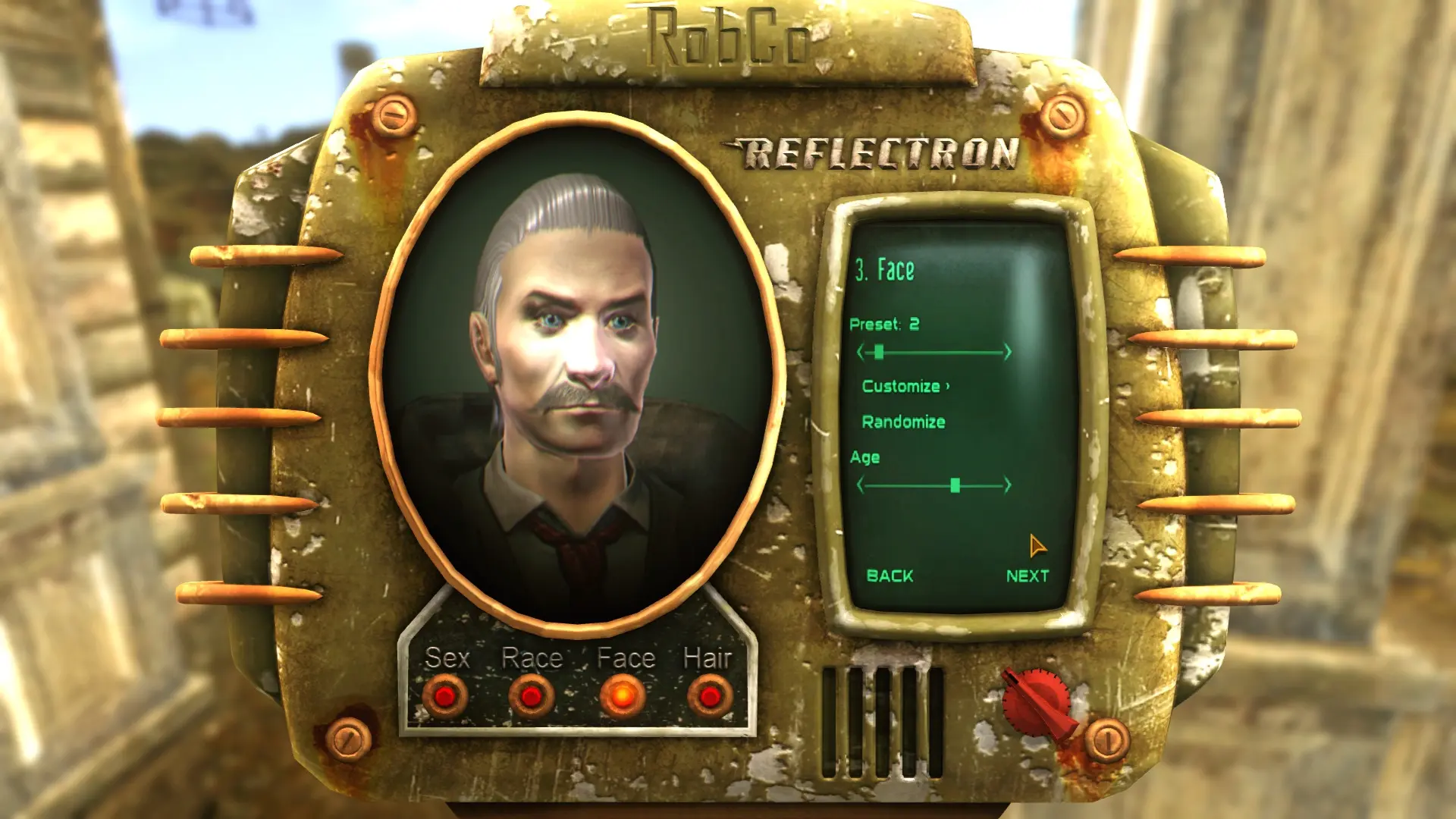 Revolver Ocelot Face Preset At Fallout New Vegas - Mods And Community