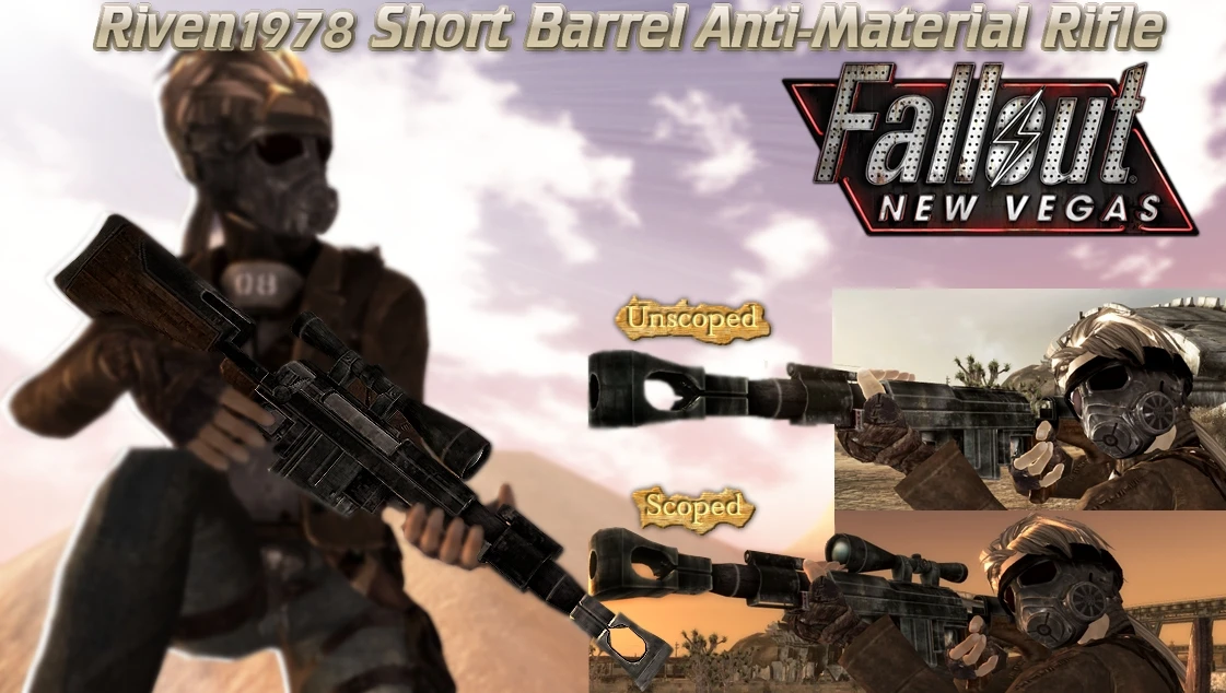 anti material rifle fallout 4