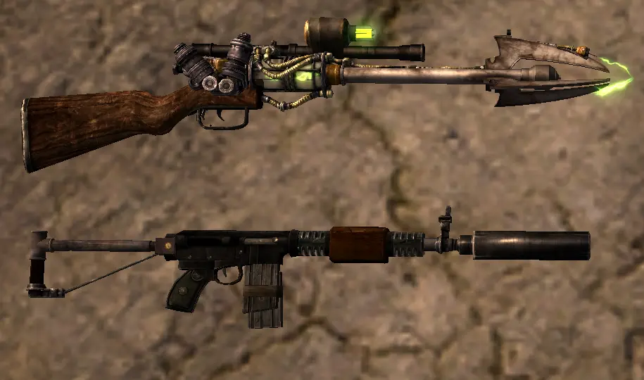 fallout new vegas weapons