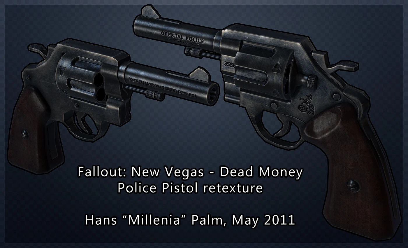 police pistol new vegas