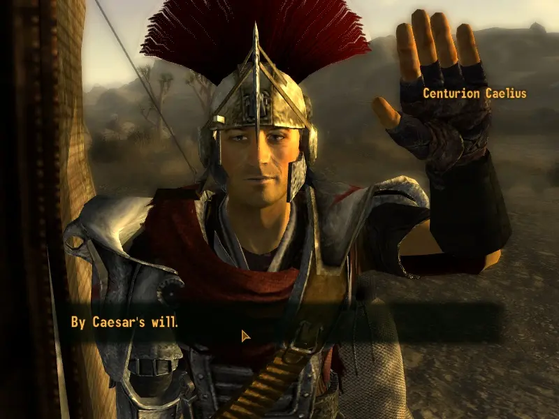 legion centurion caelius companion at fallout new vegas mods and