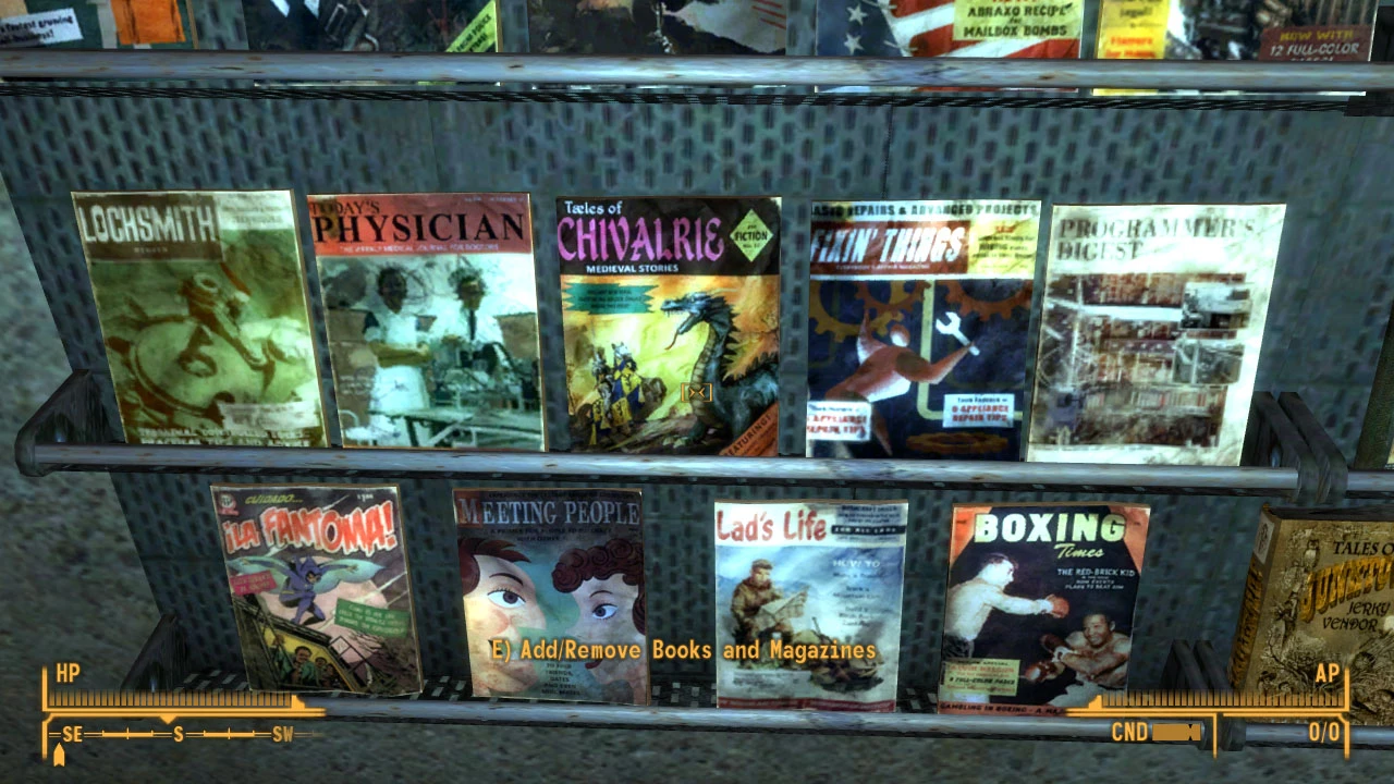 fallout new vegas magazines