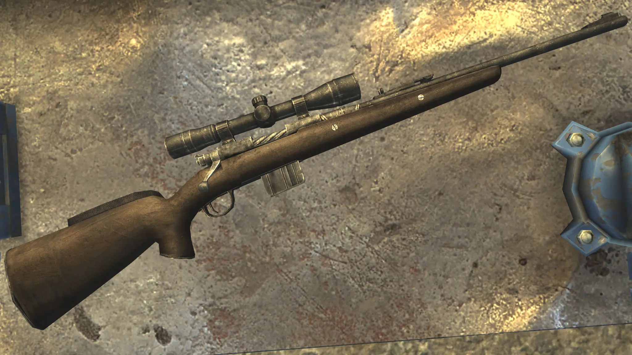 Clean Hunting Rifle With Millenia Textures At Fallout New Vegas Mods And Community