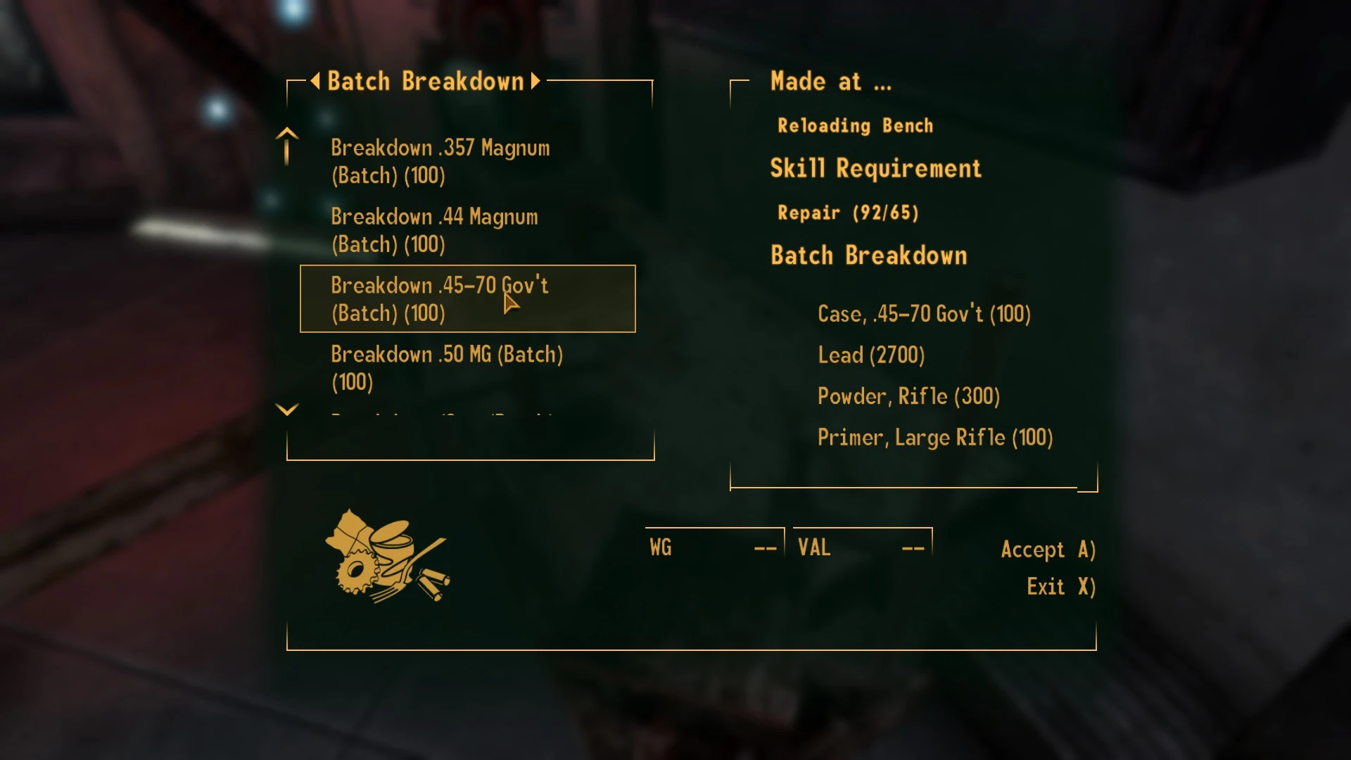 batch ammo recipes at fallout new vegas - mods and community
