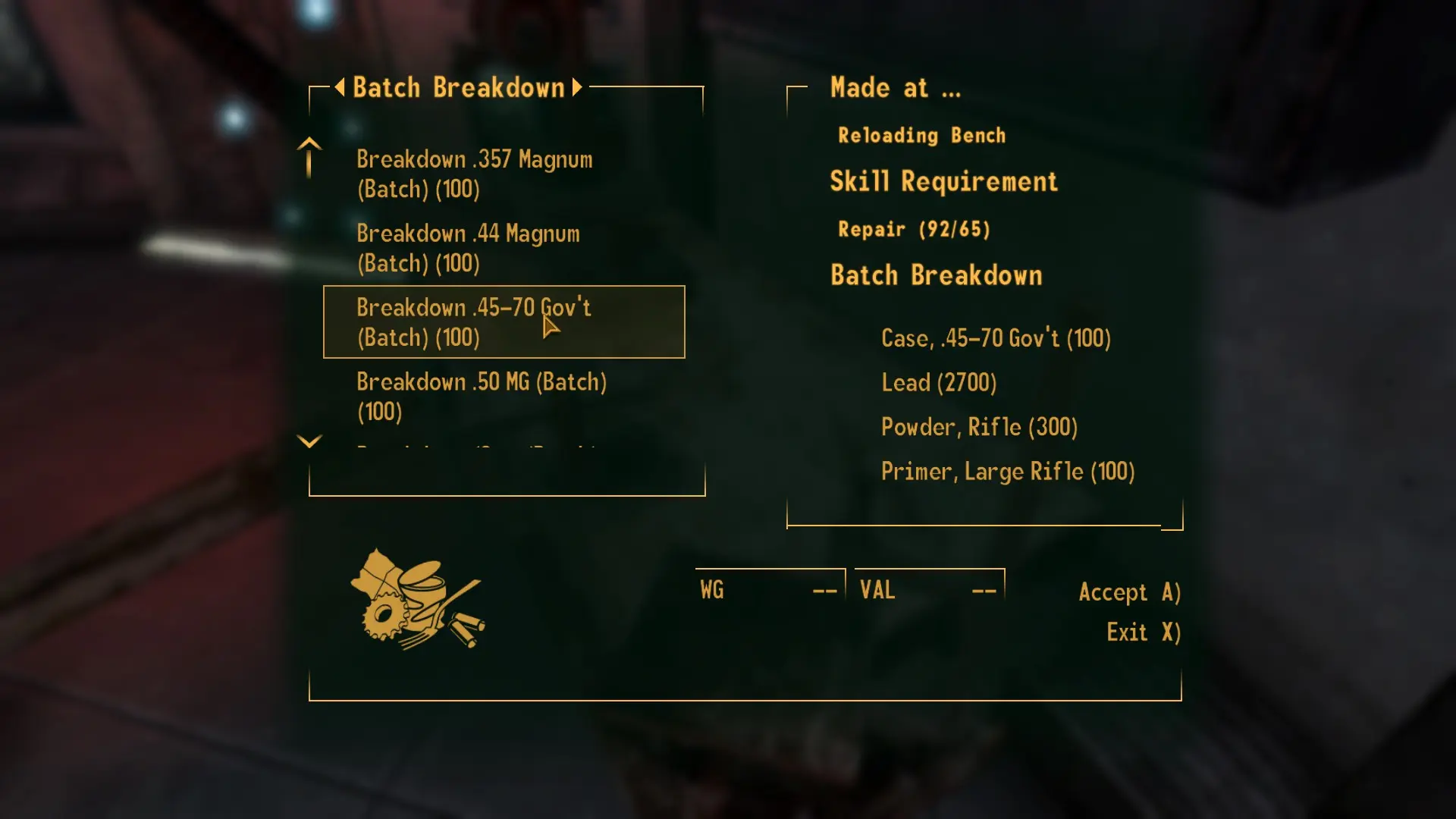 batch ammo recipes at fallout new vegas - mods and community