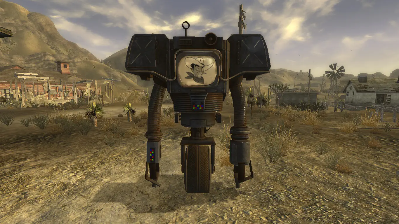 Retextured Securitrons at Fallout New Vegas - mods and community