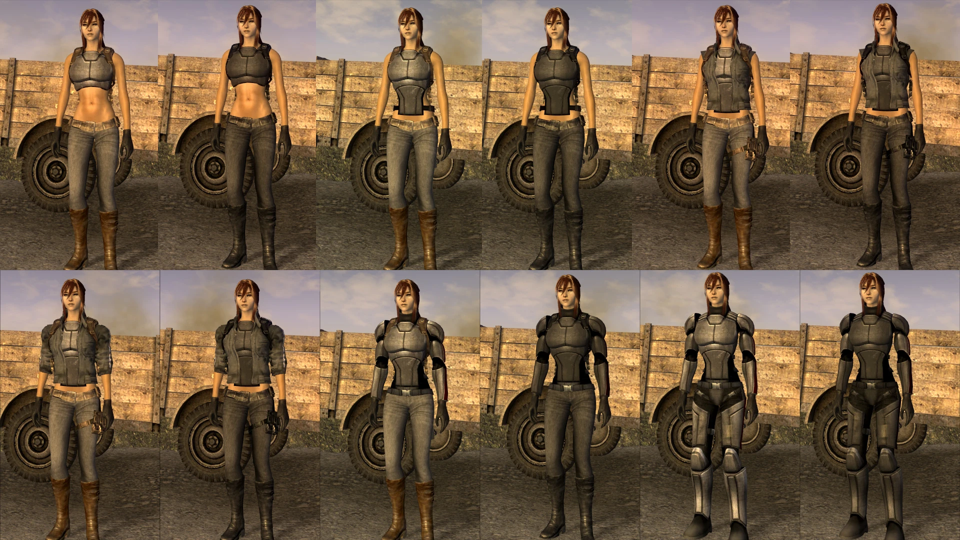 Fallout new vegas type 4 alternative outfits фото 33