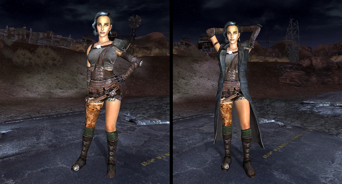 Leather Armors At Fallout New Vegas - Mods And Community 22E