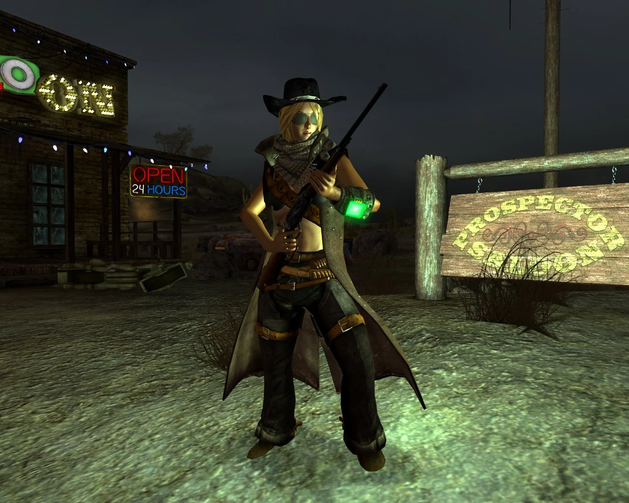 Fallout New Vegas Cowboy. 
