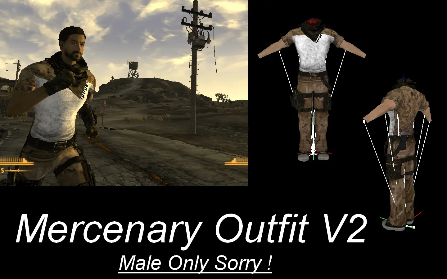 Fallout new vegas mercenary pack описание