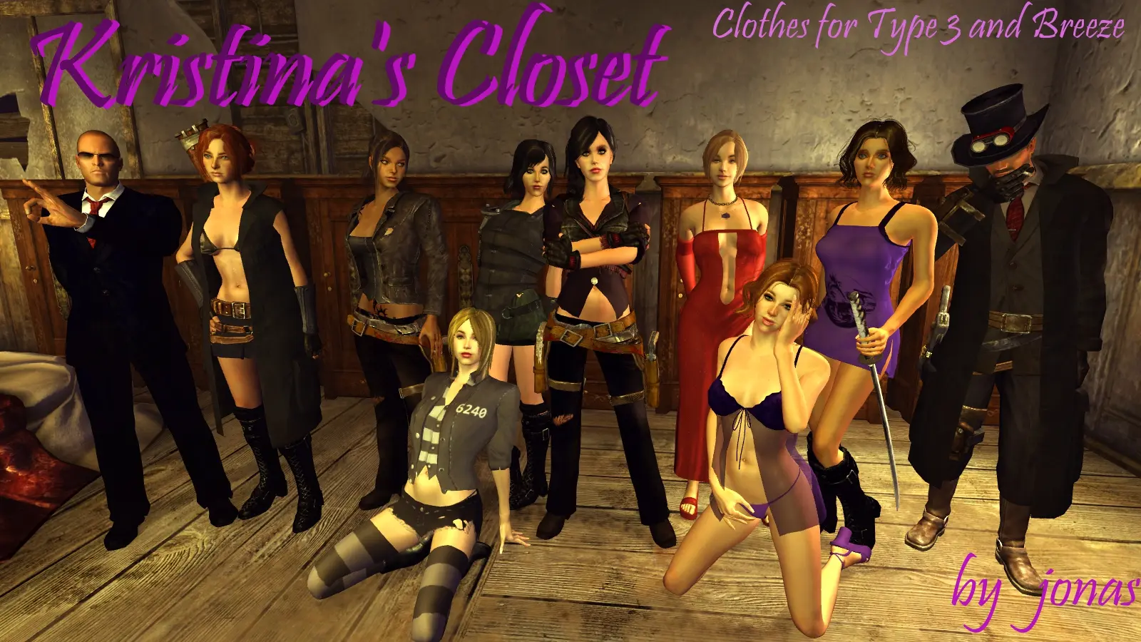 Kristinas Closet for Type 3 Breeze and Roberts at Fallout New ...