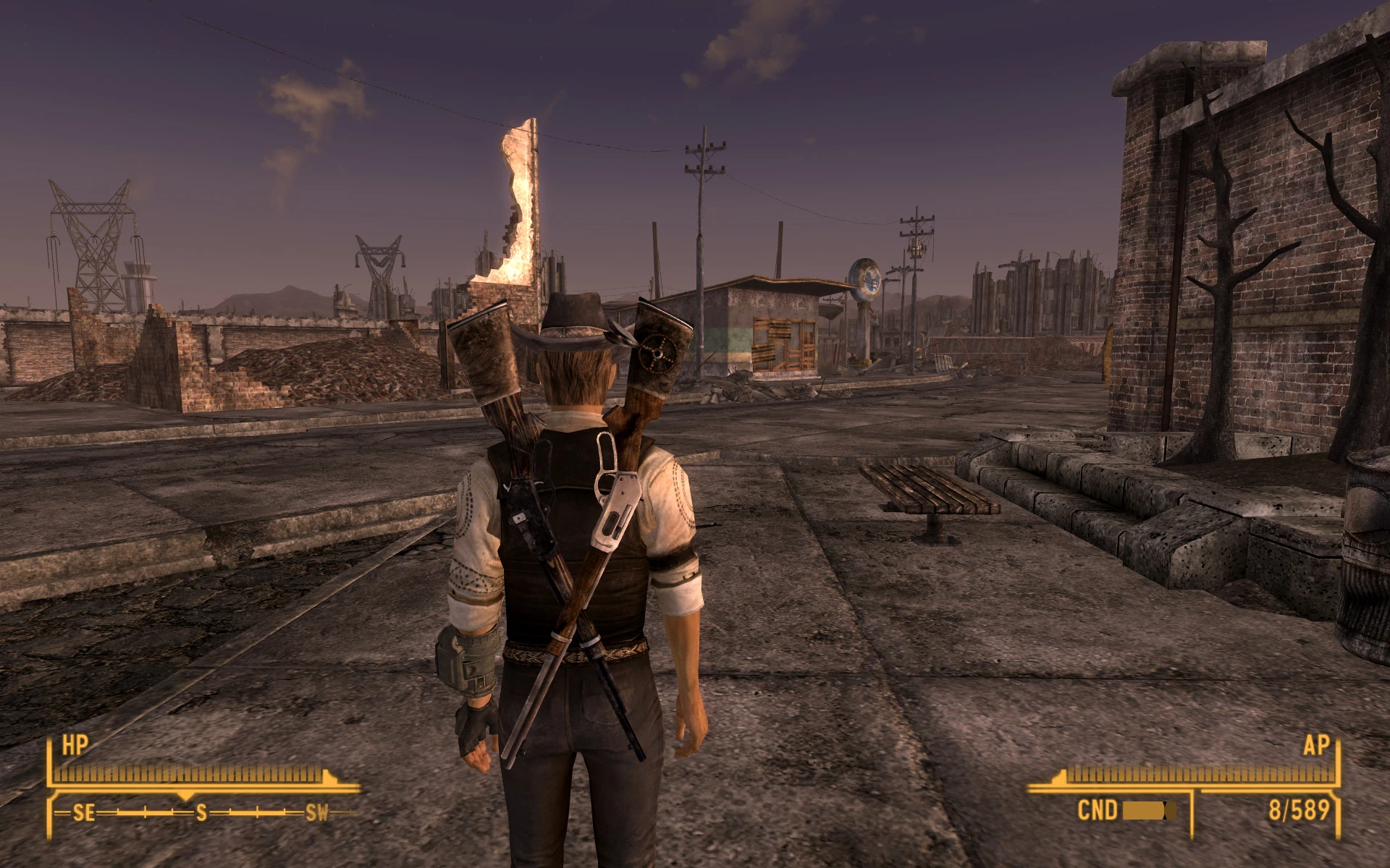 holster weapon in fallout new vegas pc