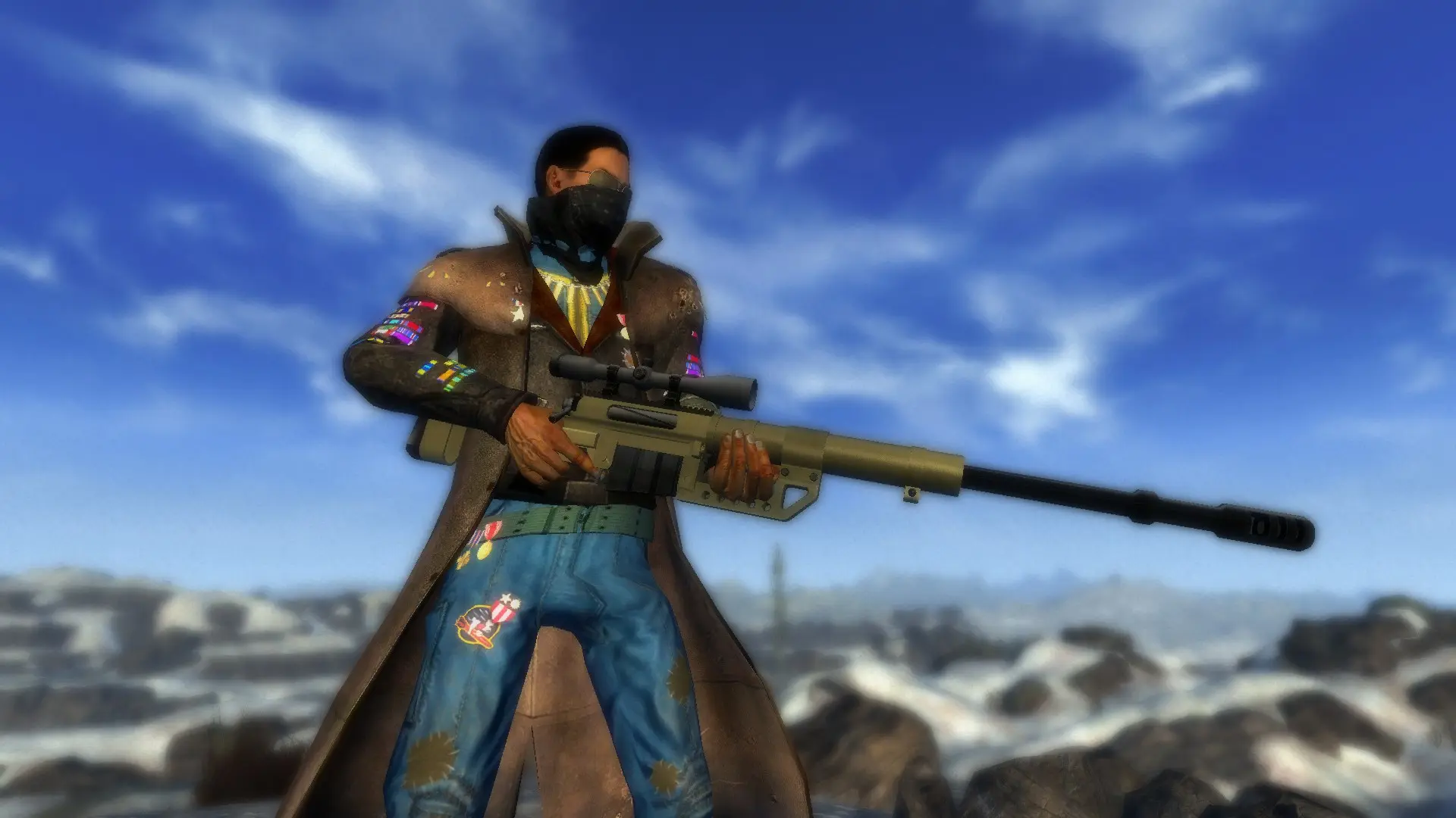 fallout new vegas sniper mod