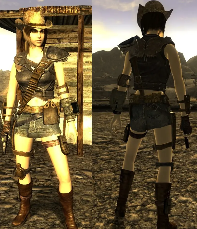 Leather Armor Variations Type 3 at Fallout New Vegas - mods and community