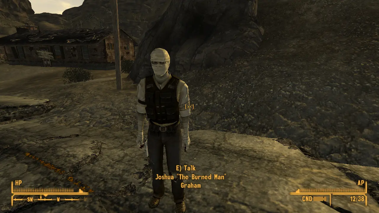 Joshua Graham AKA The Burned Man at Fallout New Vegas - mods and community