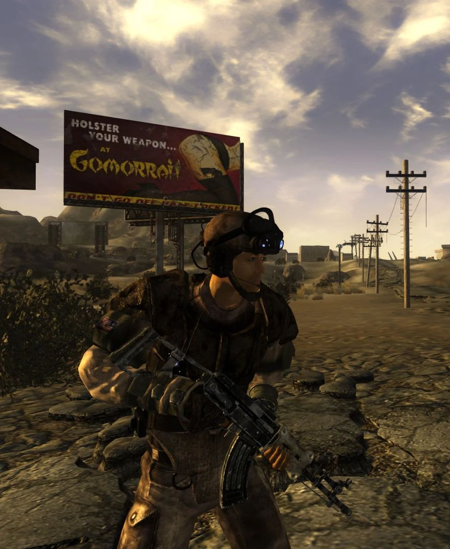 A unique minigun at Fallout New Vegas - mods and community