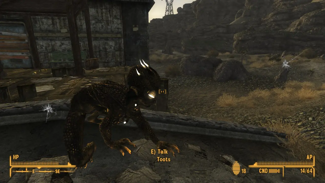 Goobs and Toots the Deathclaw and Tunneler Companions at Fallout New ...