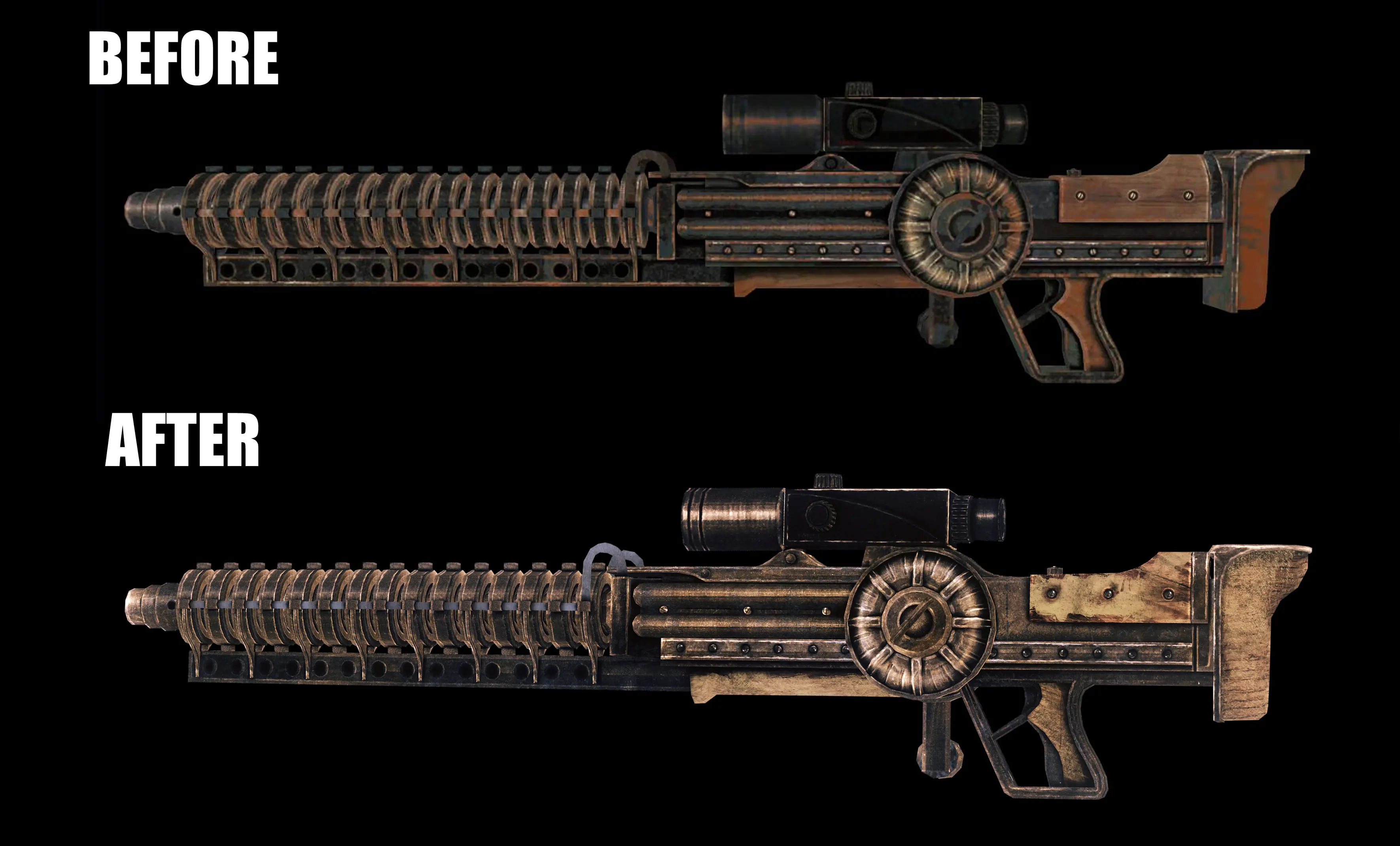 Fallout Nv Tfh Hd Gauss Rifle By Thefourthhorse Fallout Mods Step Modding Forum