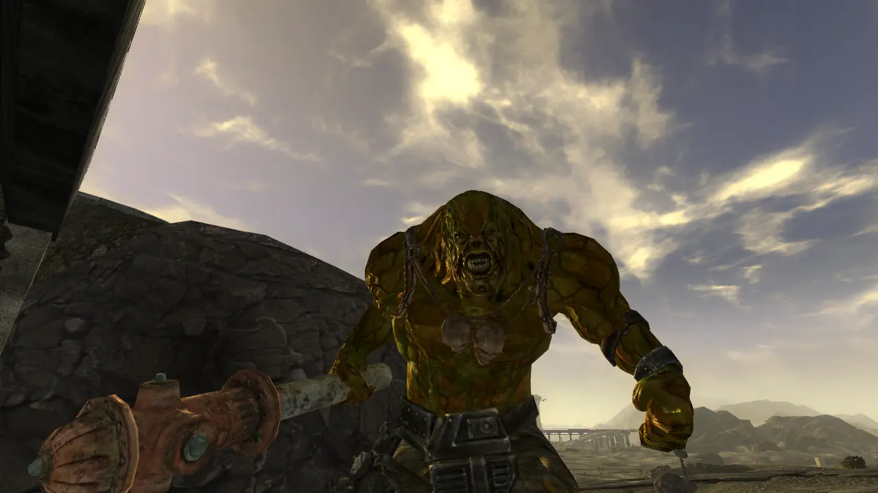 Supermutant camps at Fallout New Vegas - mods and community