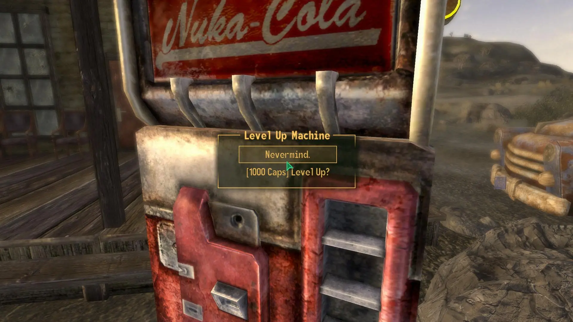 Fallout new vegas level up crash