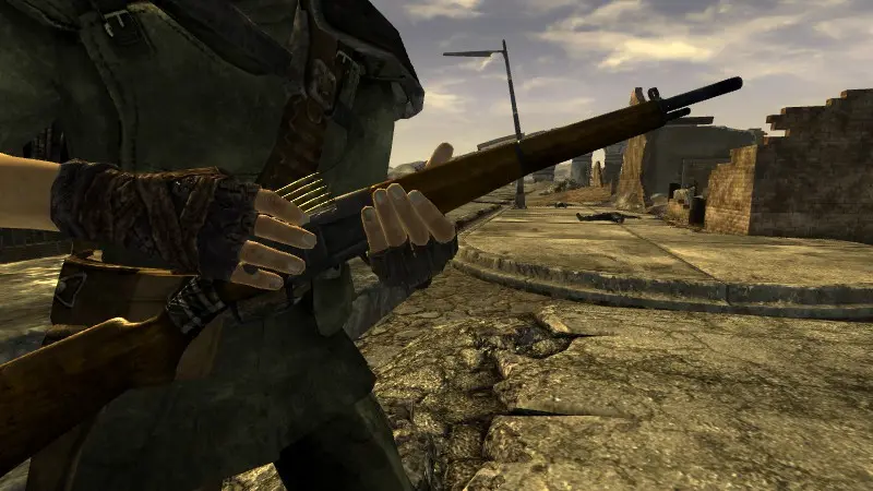 fallout 4 bolt action rifle mod