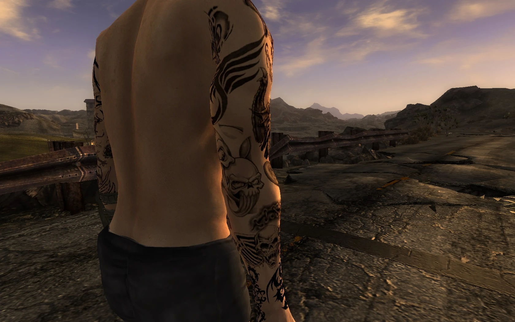 hidudes male tattoo mod fallout vegas mods community. 