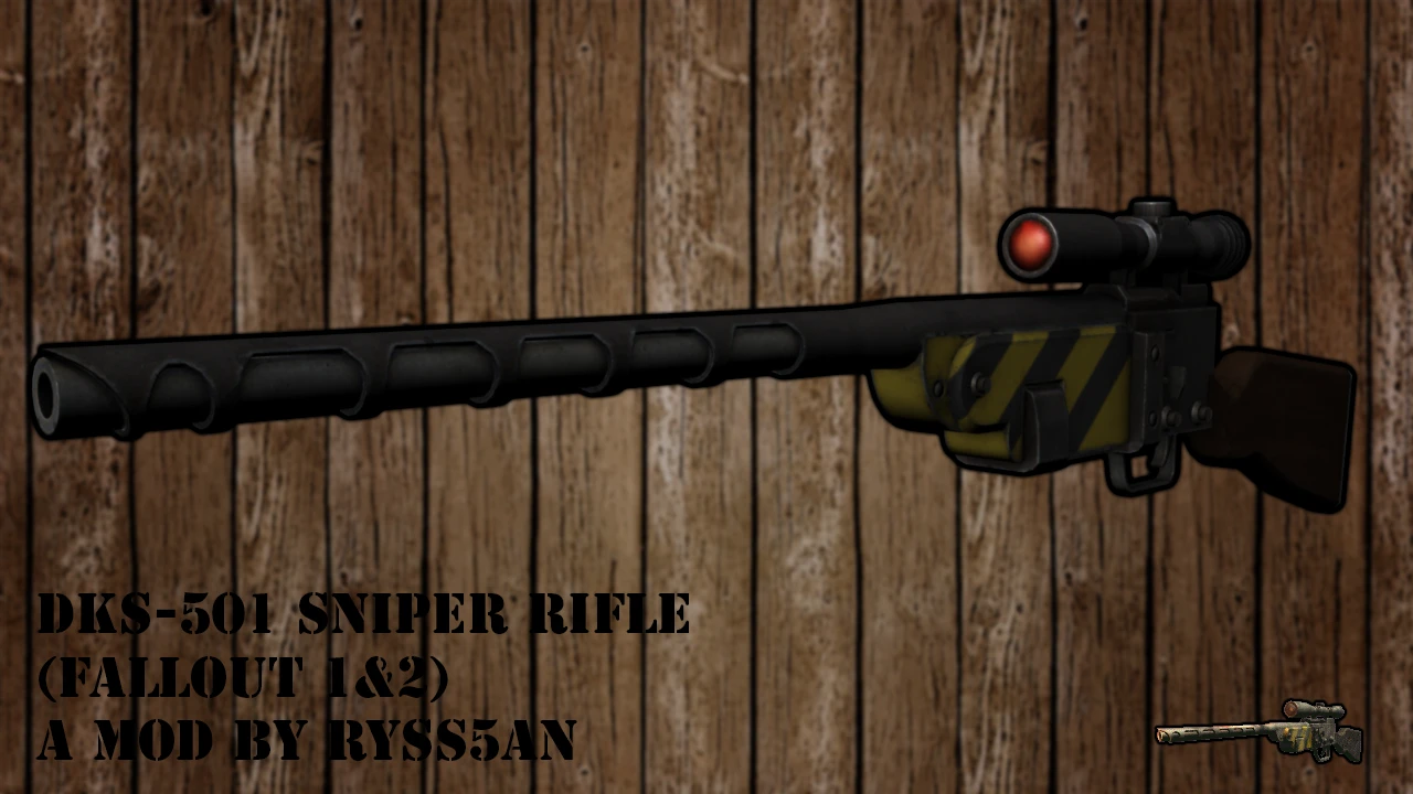 fallout 1 sniper rifle