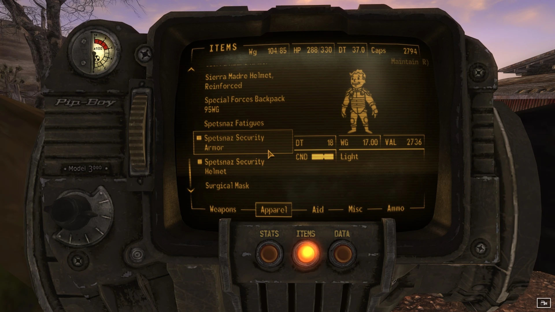 Spetsnaz Security Armor at Fallout New Vegas - mods and community