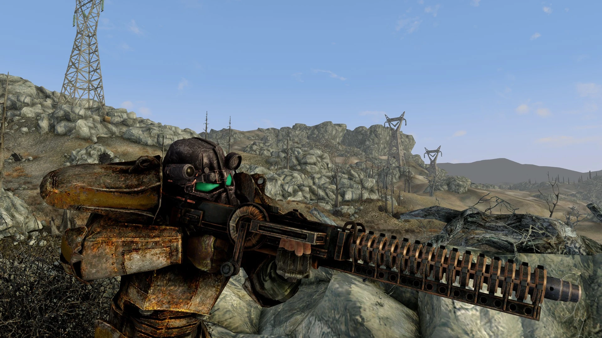 Scopeless Ycs 186 And Gauss Rifle At Fallout New Vegas Mods And Community